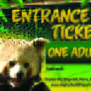 WILDLIFE PARK TICKETS